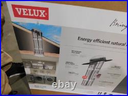 Velux 14 Acrylic Dome Sun Tunnel Skylight Rigid Tube Pitched High Density Flash