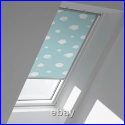 Velux Blind Roof Window Sky Blue Cloud Kids Blackout DKL PK10 4660S 74 x 160 cm