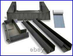 Velux EDW S06 0000A EDW Size S06 Tile Roof Flashing Kit for Deck Grey