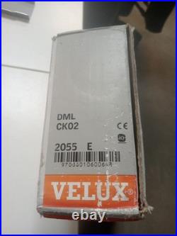 Velux Electic Blackout Roof Window Blind DML CK02 2055 E 55 x 78 cm Dark Blue