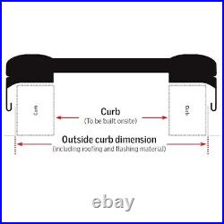 Velux FCM 1430 14-1/2 x 30-1/2 Inch Tempered LowE3 Fixed Skylight