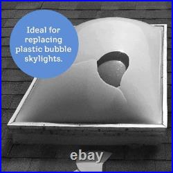 Velux FCM 1446 0004 FCM Custom Size Fixed Curb Mount Skylight Gray Frame /