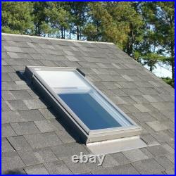Velux FS A06 2004S FS Fixed Deck Mount Skylight Gray Frame / Clear Glass