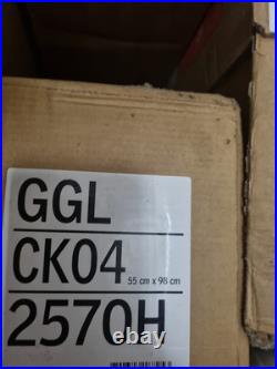 Velux GGL CK04 2570H Conservation Roof Window 55 x 98 cm Black Heritage Skylight