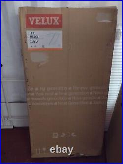 Velux GPL MK08 2070 Manual White Painted Top Hung Roof Window 780x1400mm
