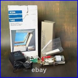 Velux KEM 140 Skylight Electric Motor, Almost Complete Open Box + BONUS