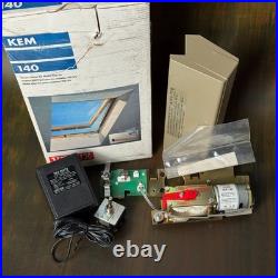 Velux KEM 140 Skylight Electric Motor, Almost Complete Open Box + BONUS