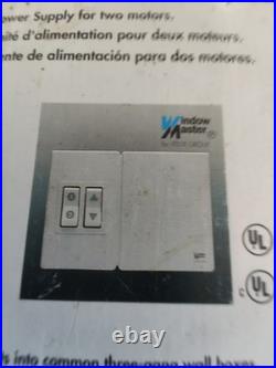 Velux KES210 OEM window SKYLIGHT ROOF WINDOW motor switch remote Window Master