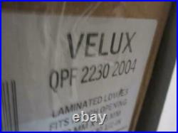 Velux Qpf 2230 2004 22.5 X 30.5 Pan Flashed Fixed Skylight Roof Window Laminated