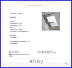 Velux Roof Blind GGL