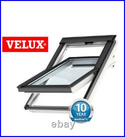 Velux Skylight Roof window with flashing, Polyurethane White