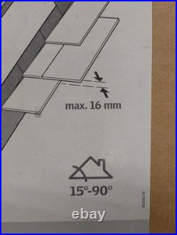 Velux Slate Flashing Kit CK02 EDL 0000 55 x 78 cm Natural Up to 8mm Thick