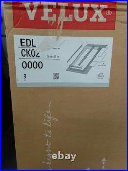 Velux Slate Flashing Kit CK02 EDL 0000 55 x 78 cm Natural Up to 8mm Thick
