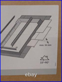 Velux Slate Flashing Kit CK02 EDL 0000 55 x 78 cm Natural Up to 8mm Thick
