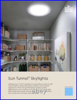 Velux TGF 022 0000 Sun Tunnel TGF 22 Diameter Acrylic Dome Grey