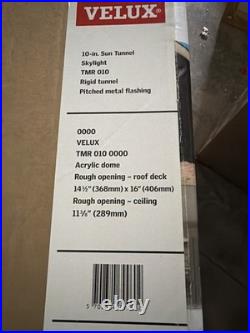 Velux TMR 010 0000 10 Inch Diameter Rigid Sun Tunnel Skylight