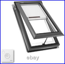 Velux VS C04 2004S VS Manual Venting Deck Mount Skylight Gray Frame / Clear