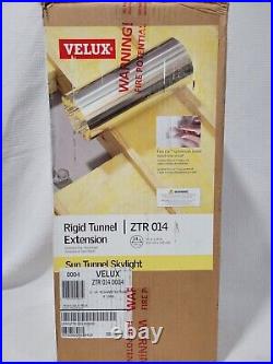 Velux sun tunnel skylight rigid 4 foot extension 14 inch ztr 014 0004