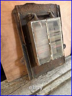 Vintage Cast Iron Skylight Roof Window Rustic Industrial Salvage 58cm x 41cm