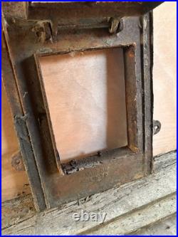 Vintage Cast Iron Skylight Roof Window Rustic Industrial Salvage 58cm x 41cm