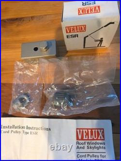 Vtg Oem Velux Skylight Manual Cord Pulley For Models Tps, Vs & Fs Operating Hex