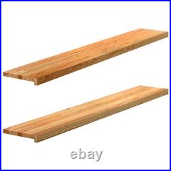 WALPLUS Oak Window Sill Boards 2pcs 160 x 30 cm Solid Wood Internal Shelf