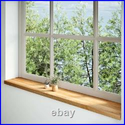WALPLUS Oak Window Sill Boards 2pcs 160 x 30 cm Solid Wood Internal Shelf