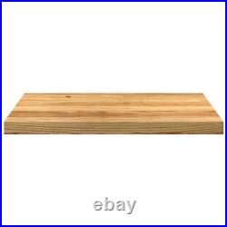 WALPLUS Oak Window Sill Set 2pcs 70x40cm Solid Wood Interior Ledge Board