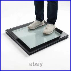 Walk On Flat Roof Skylight Double Glazed Rooflight Floor Glass