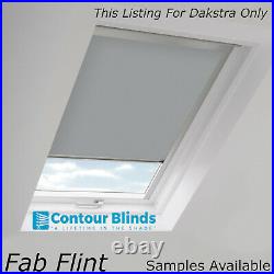 White! Blackout Fabric Blinds For Roof Skylight. For All Dakstra Roof Windows