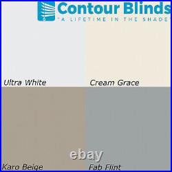 White Blackout Fabric For Roof Skylight Blinds For All Keylite Roof Windows