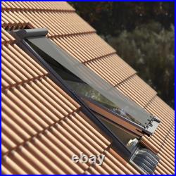 YARD LITE Grey / Pine Wood Roof Window Centre Pivot Loft Skylight Unvented