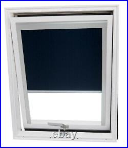 YARDLITE Vented White PVC Roof Window Skylight + Flashing & Blinds